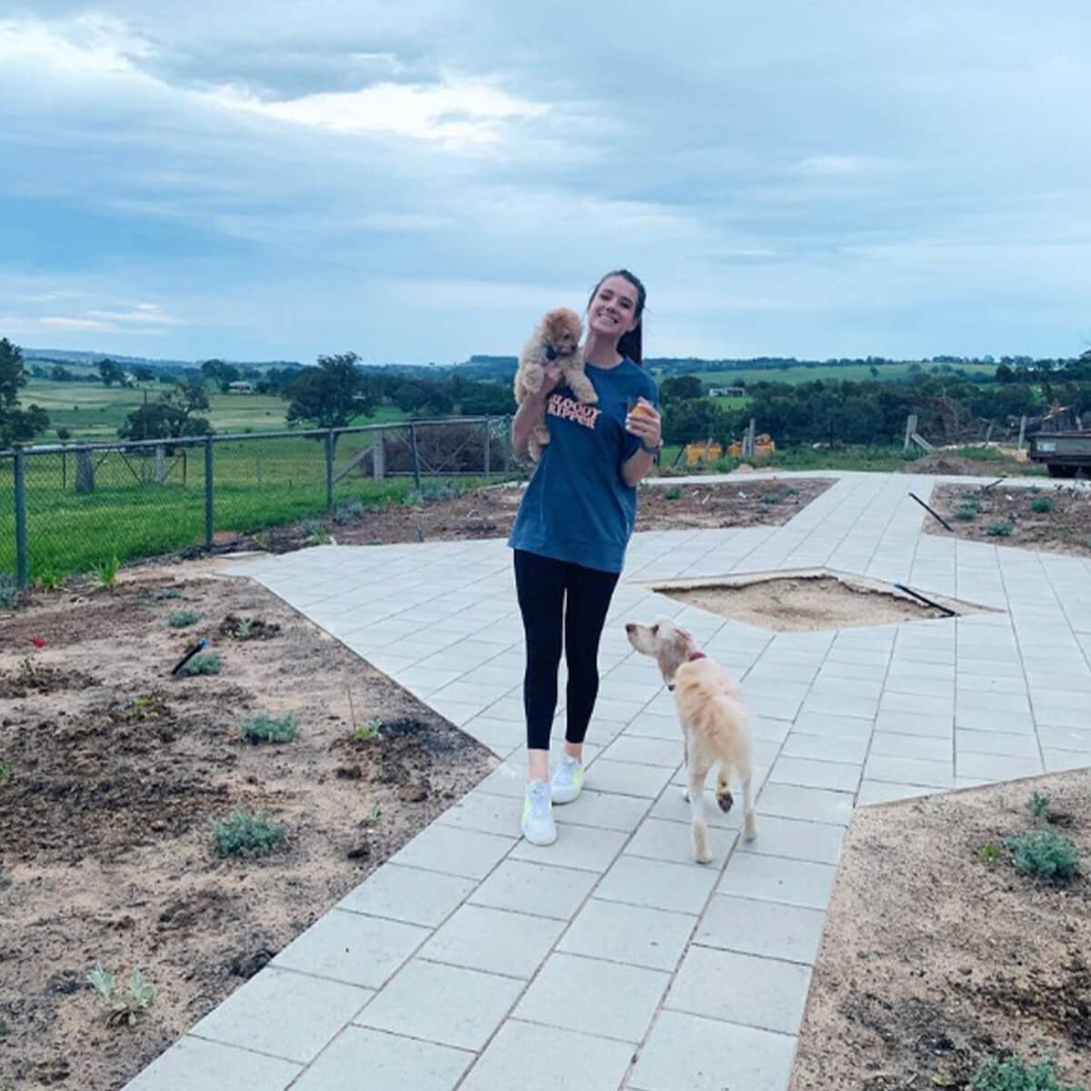 Bloody Ripper Slang Tee In Navy