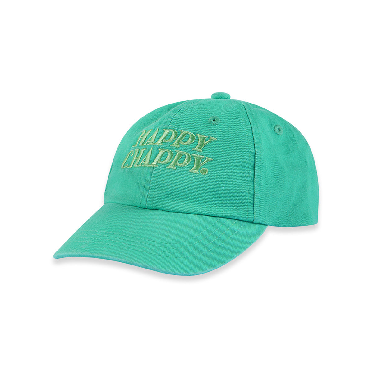 Happy Chappy Kids Cotton Cap in Green