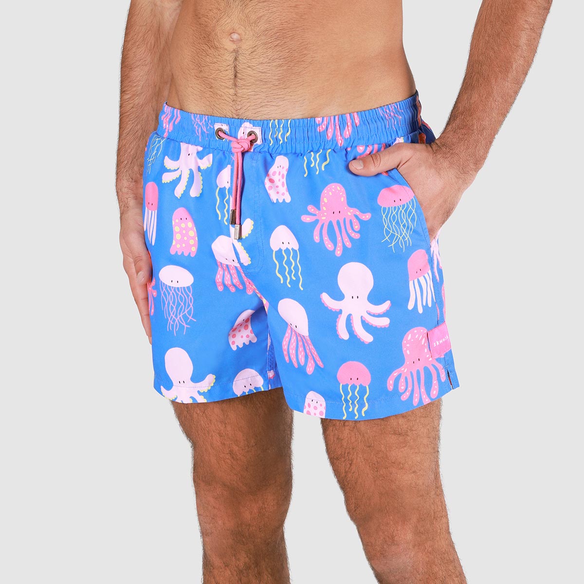 So Jelly Mens Swim Shorts in Royal Blue