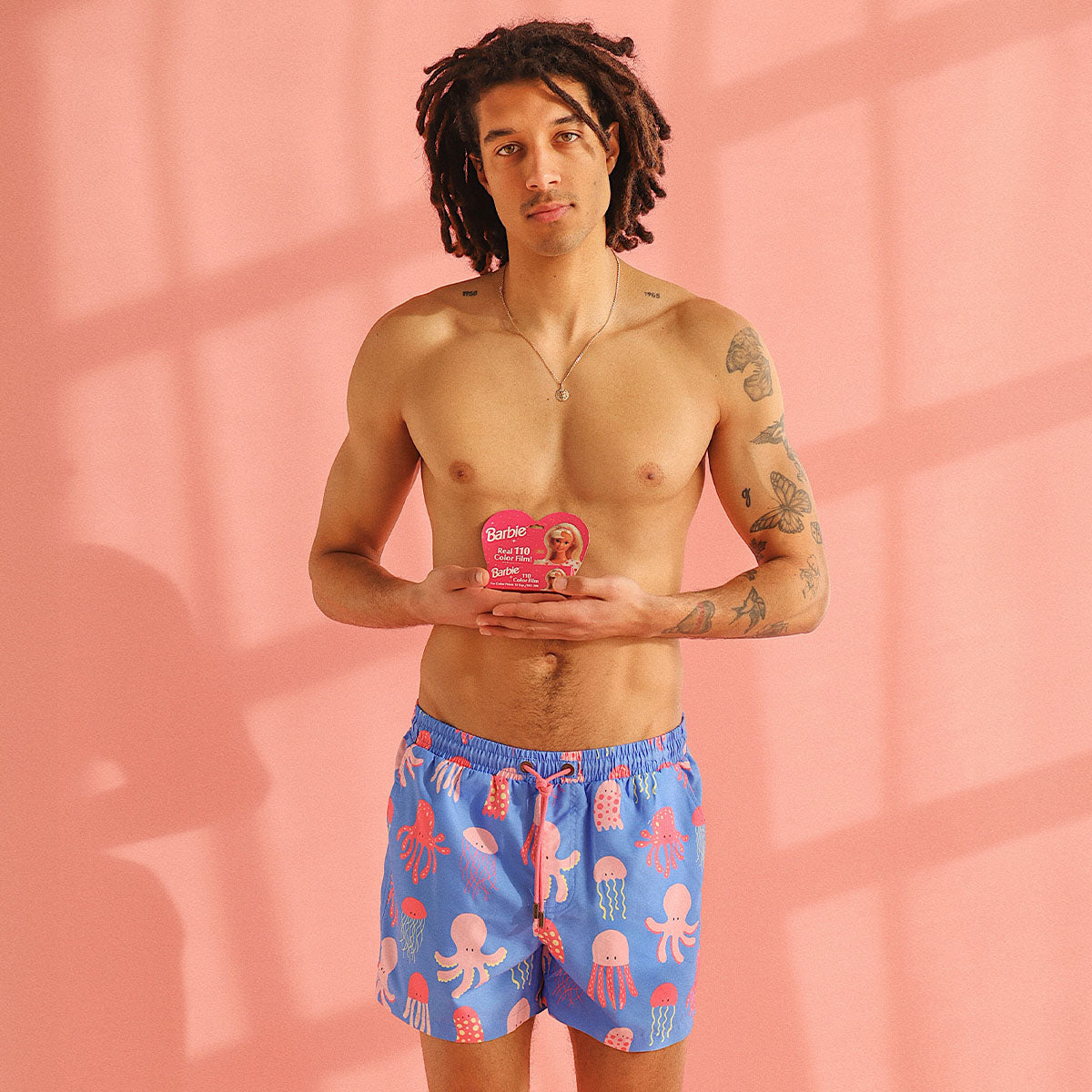 So Jelly Mens Swim Shorts in Royal Blue
