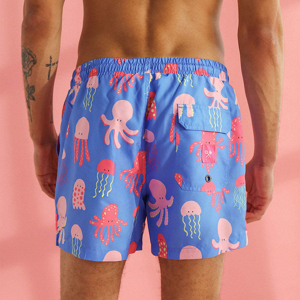 So Jelly Mens Swim Shorts in Royal Blue