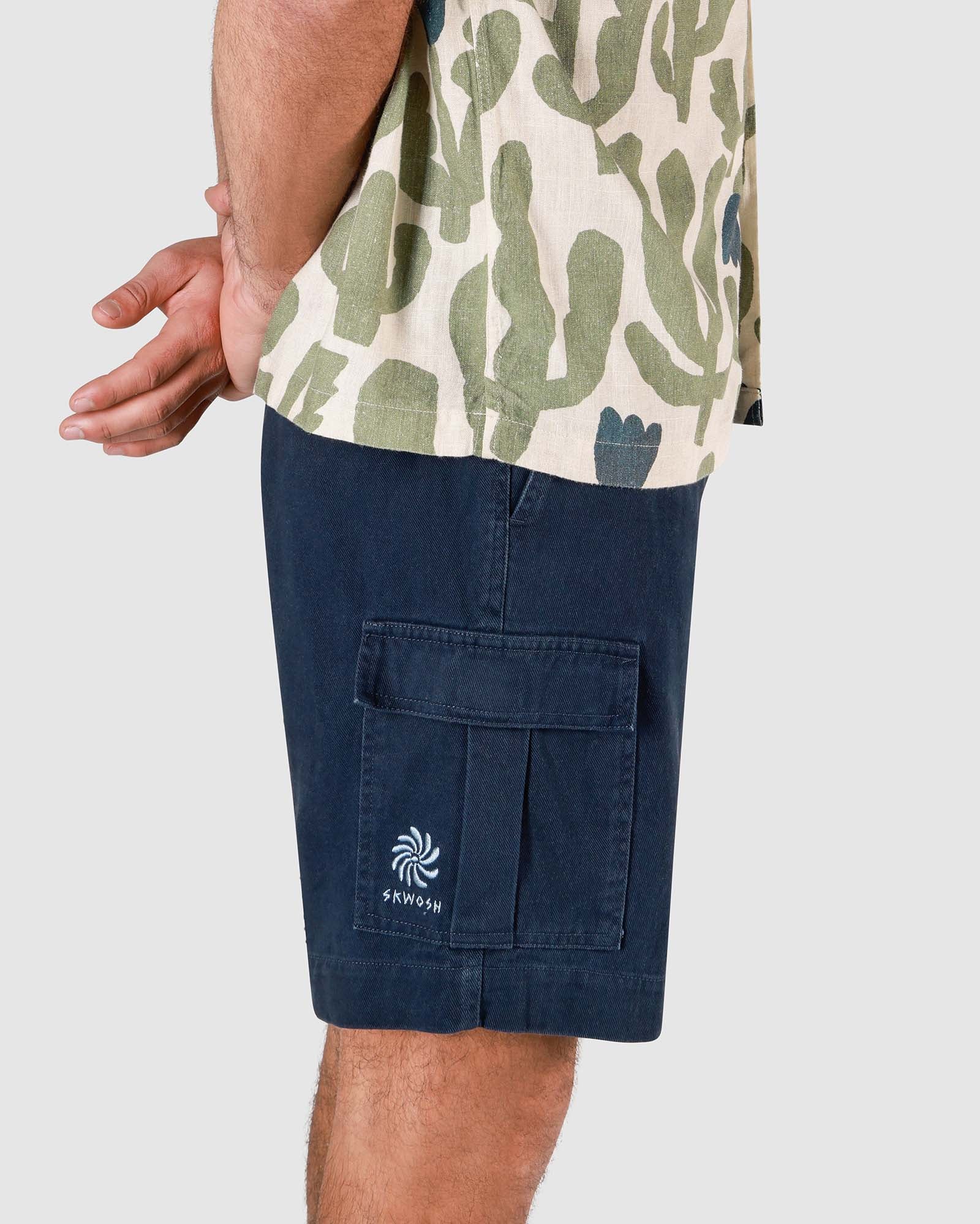 Utility Shorts in Navy