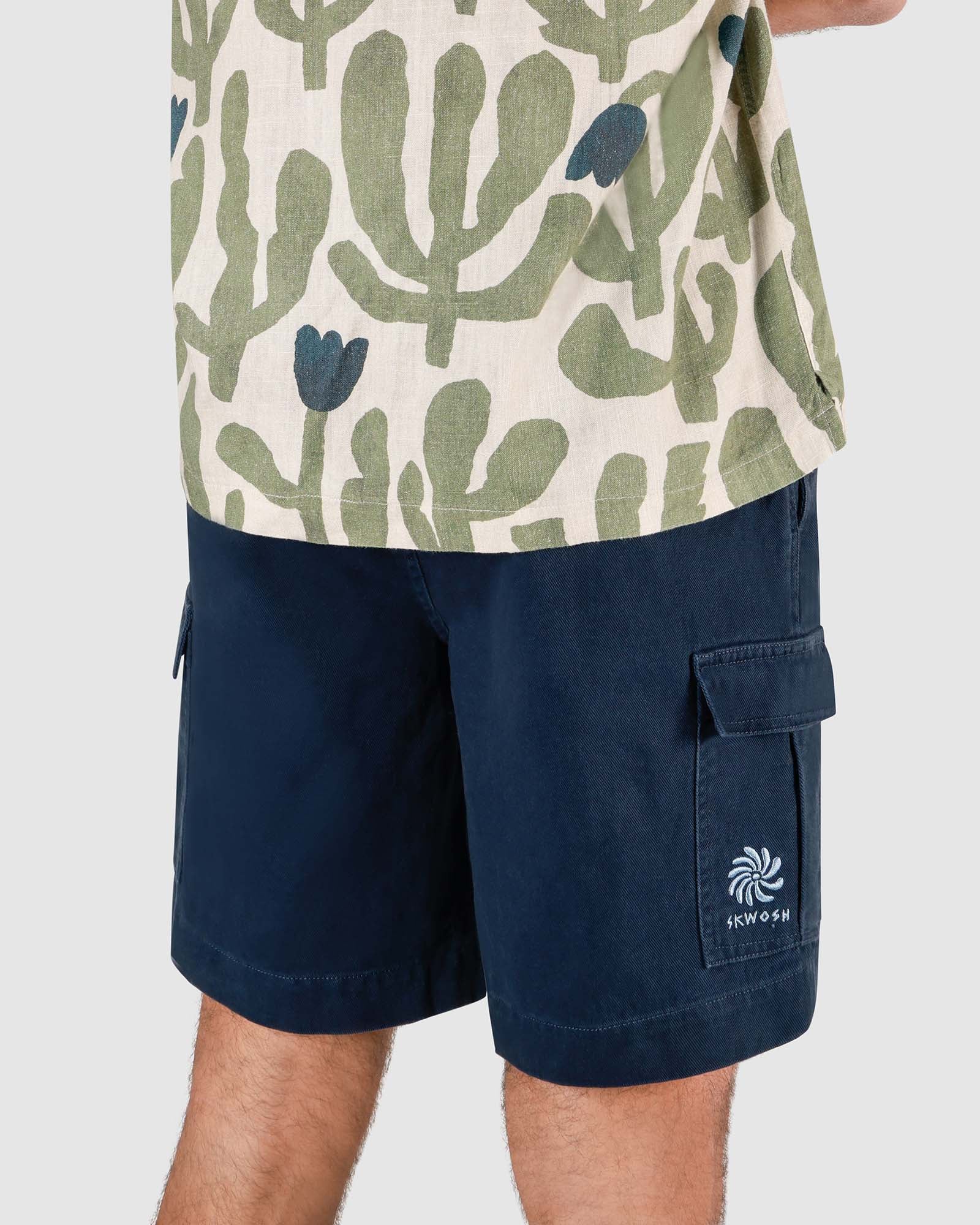 Utility Shorts in Navy