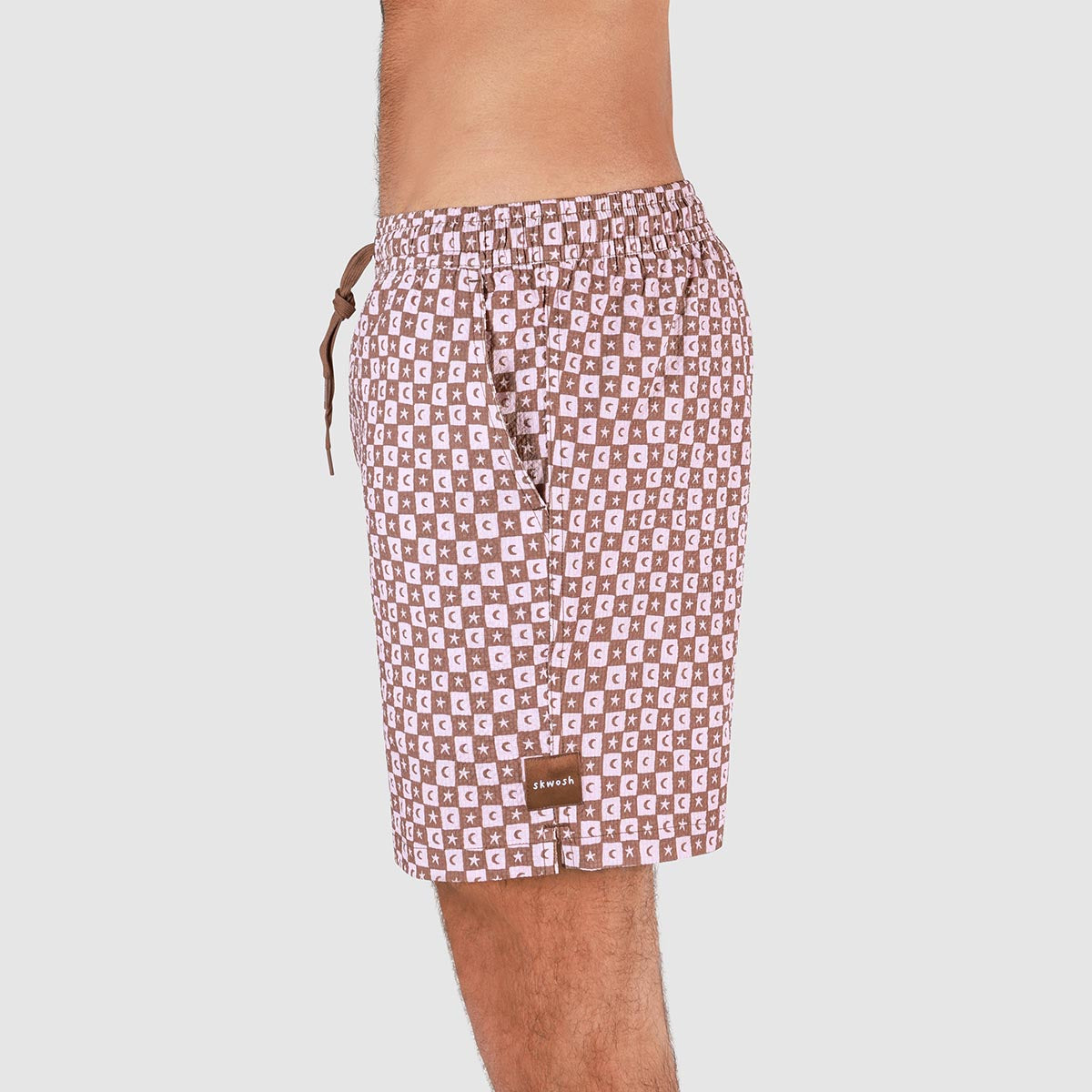 Rich Grandpa Seersucker Everyday Shorts in Multi