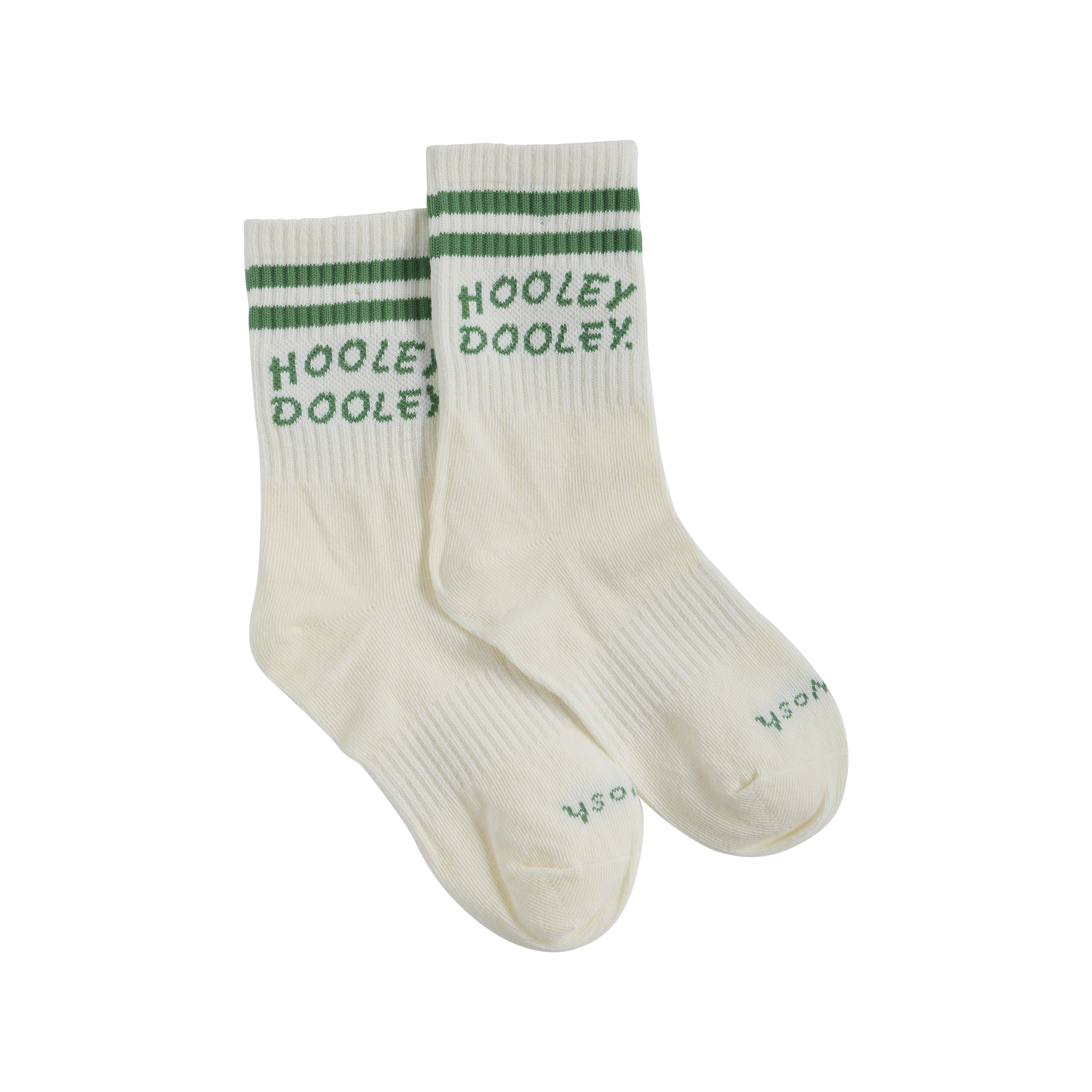 Hooley Dooley Kids Socks in Green Stripe