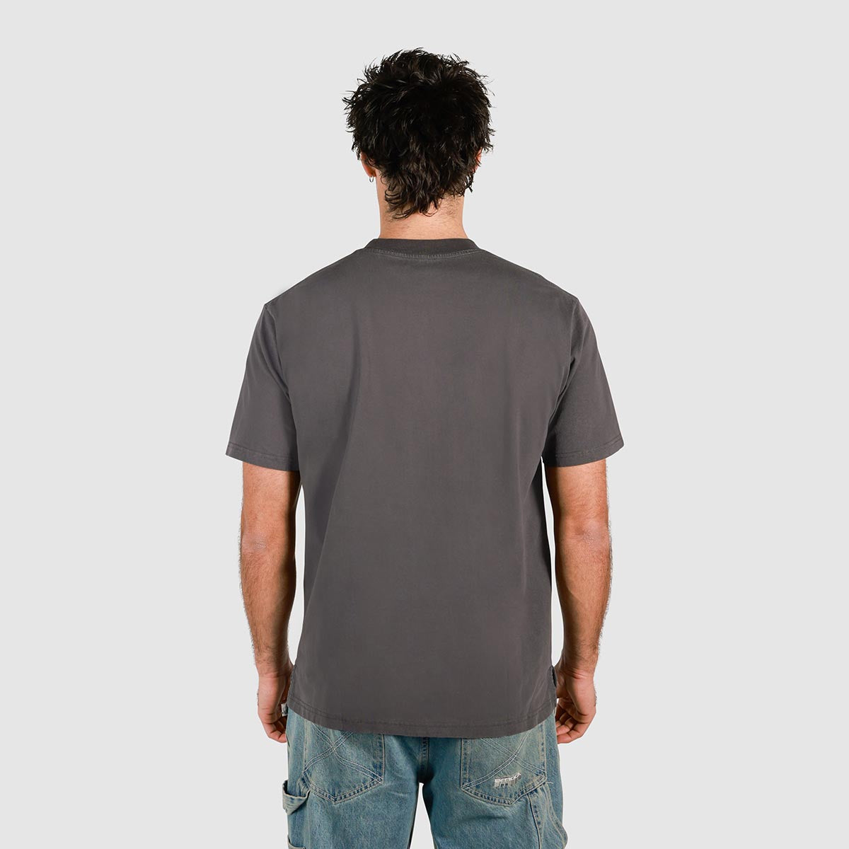 You Beauty Slang Tee in Charcoal