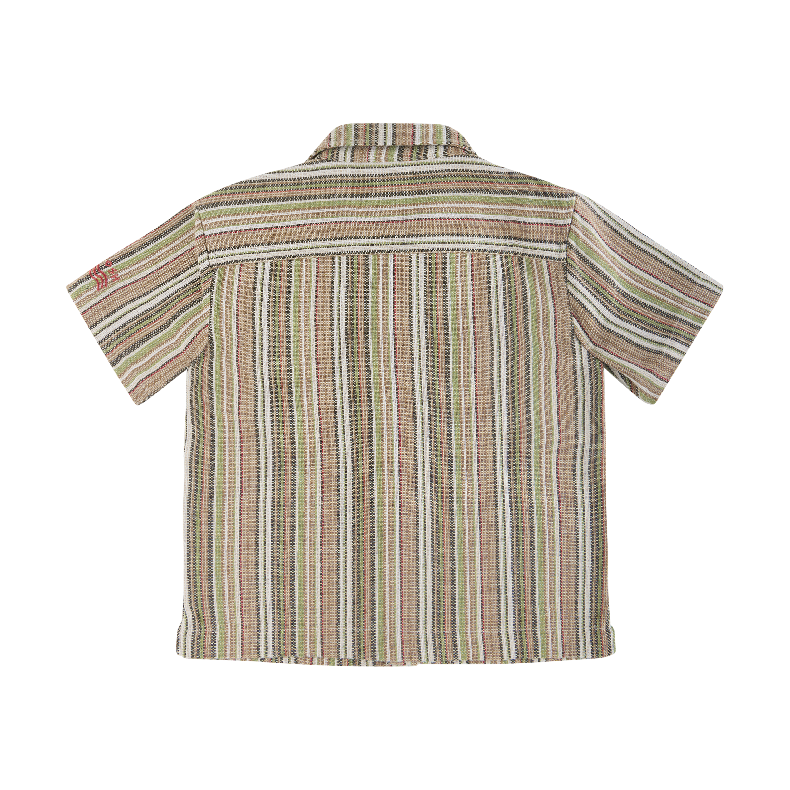 Grandpa's Couch Kids Holiday Shirt in Multi Stripe