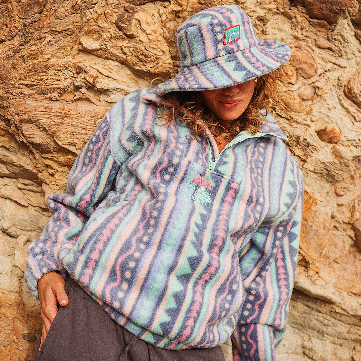 Get Funky Fleece Bucket Hat