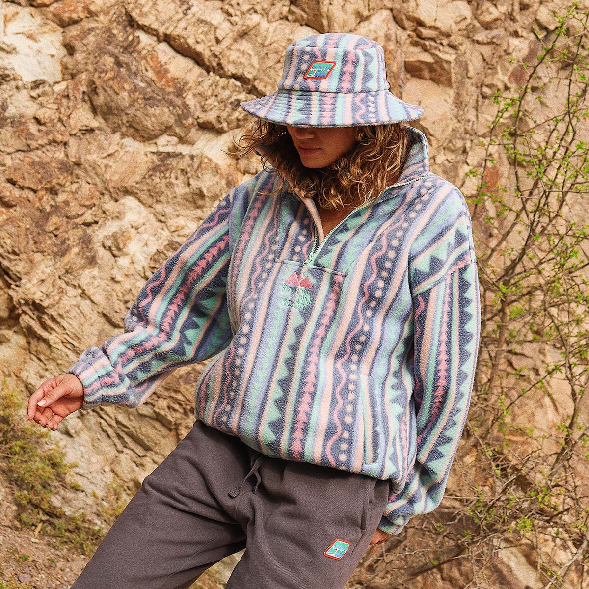 Get Funky Fleece Bucket Hat