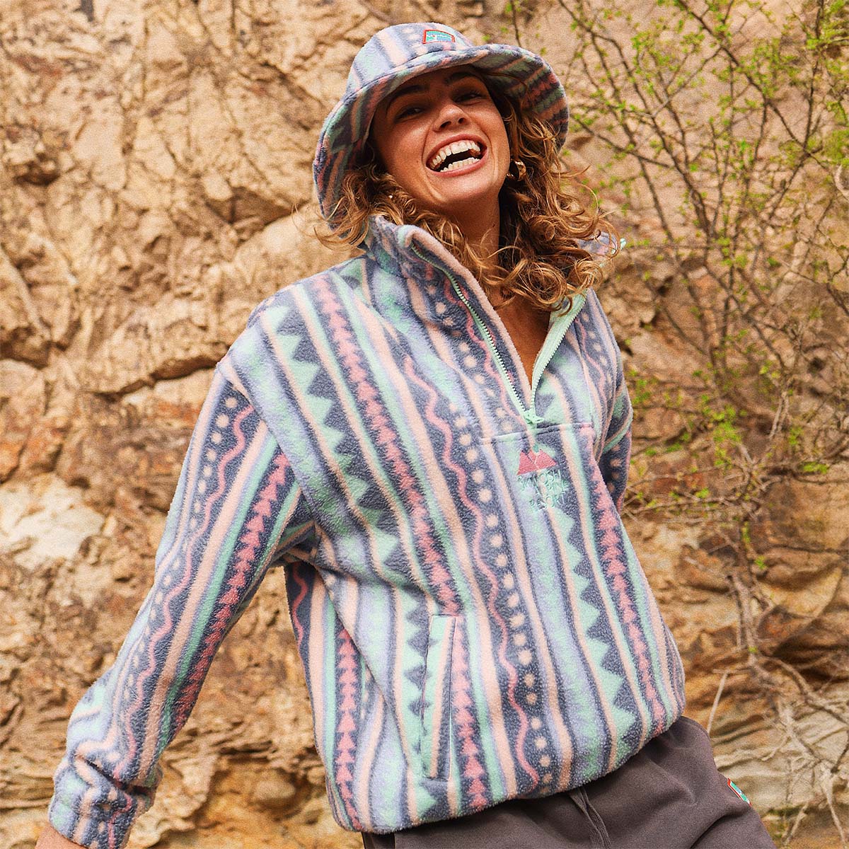 Get Funky Fleece Bucket Hat