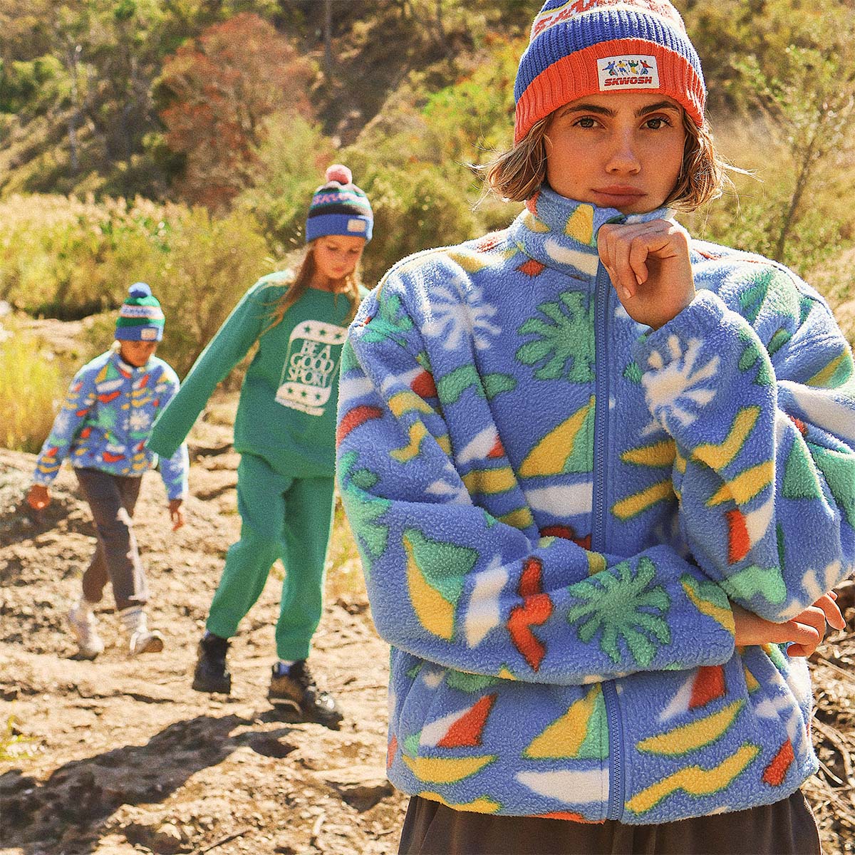 Kids Track Pant in Alpine