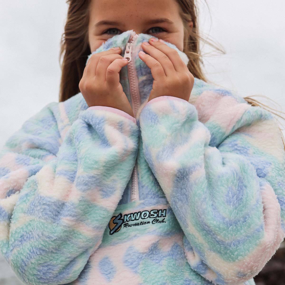 Chilladelphia Kids Polar Fleece Half Zip