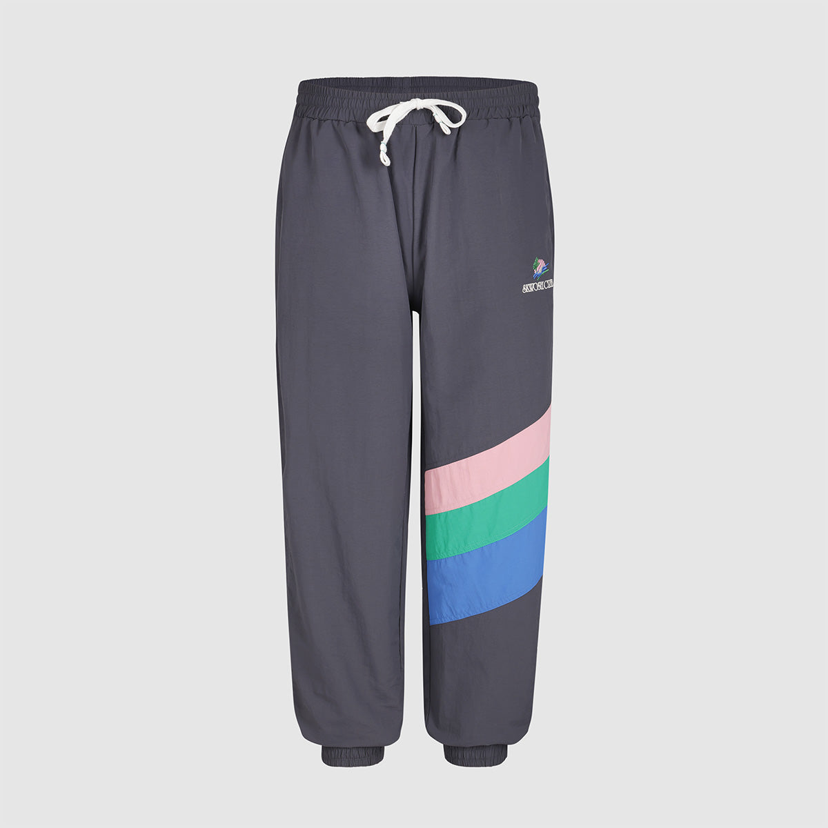 Spliced Track Pant in Carbon