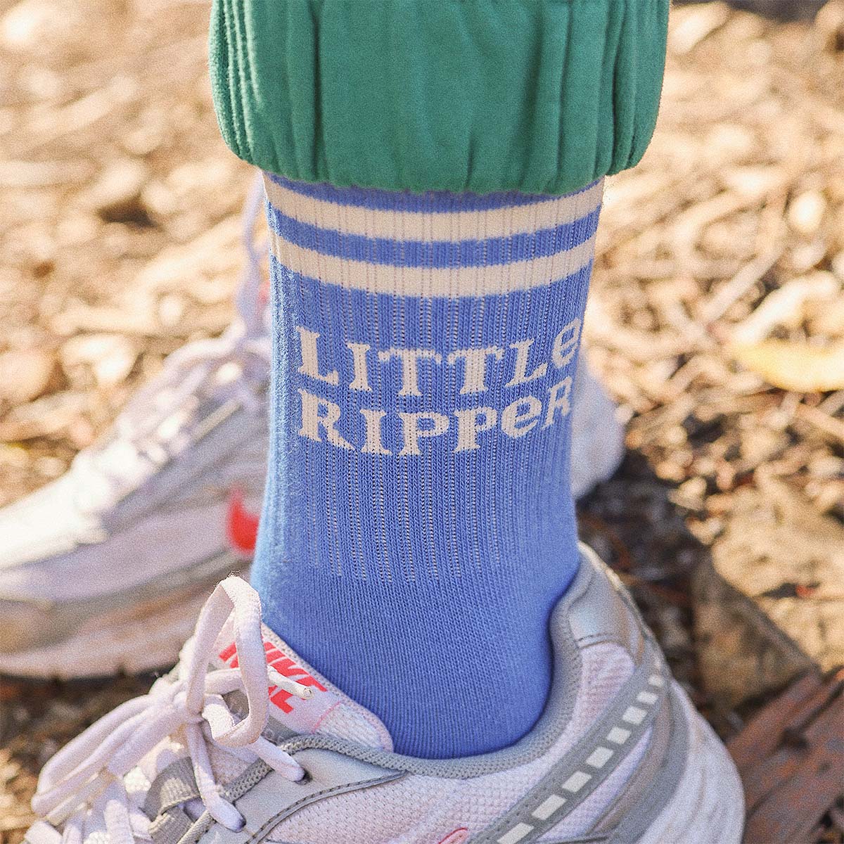 Kids Little Ripper Socks in Blue