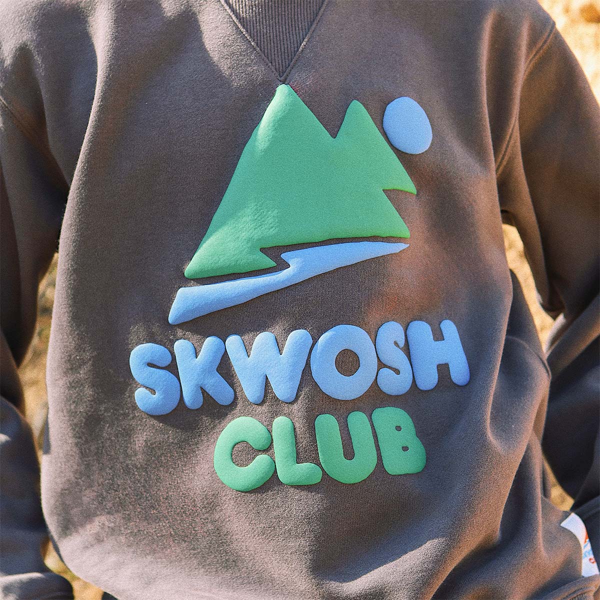 Kids Chunky Mountain Crew Neck Sweat