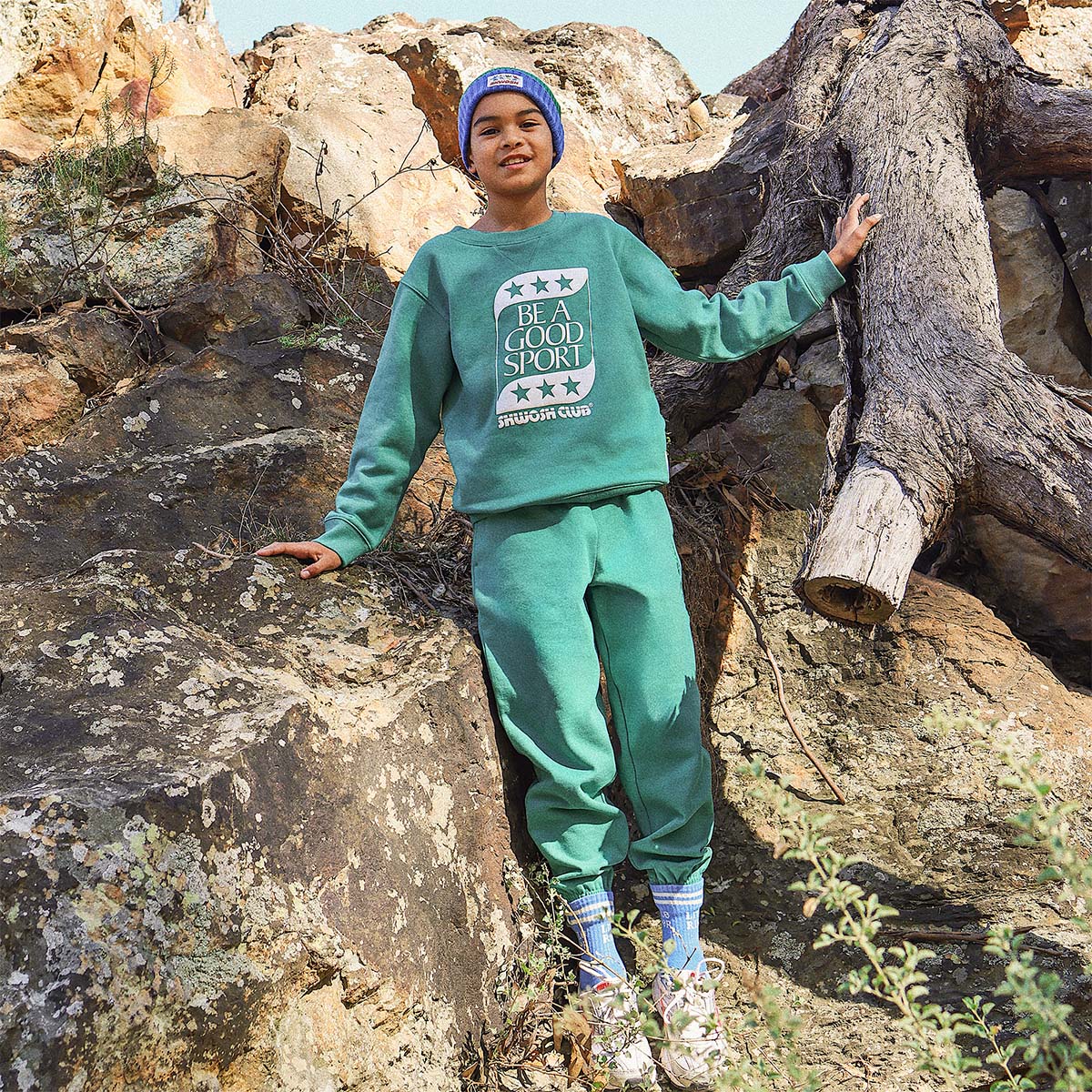 Kids Be A Good Sport Crew Neck Sweat