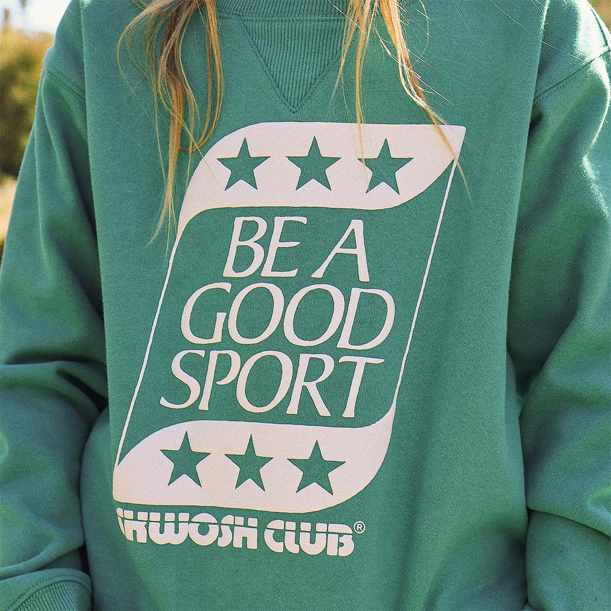 Kids Be A Good Sport Crew Neck Sweat