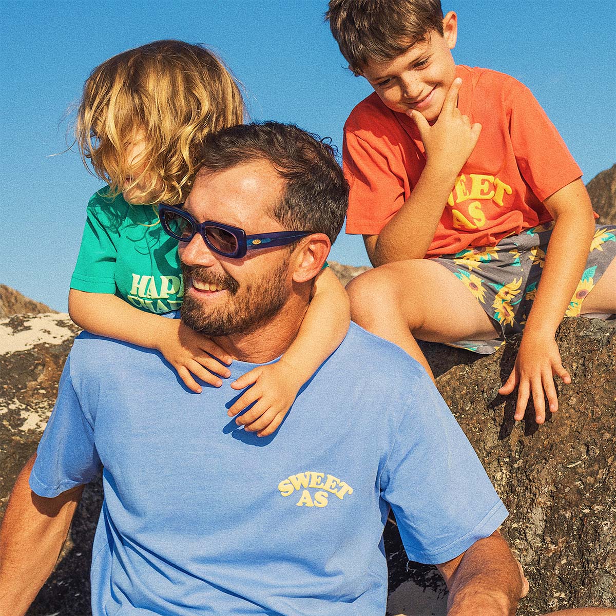 Sweet As Slang Tee in Blue