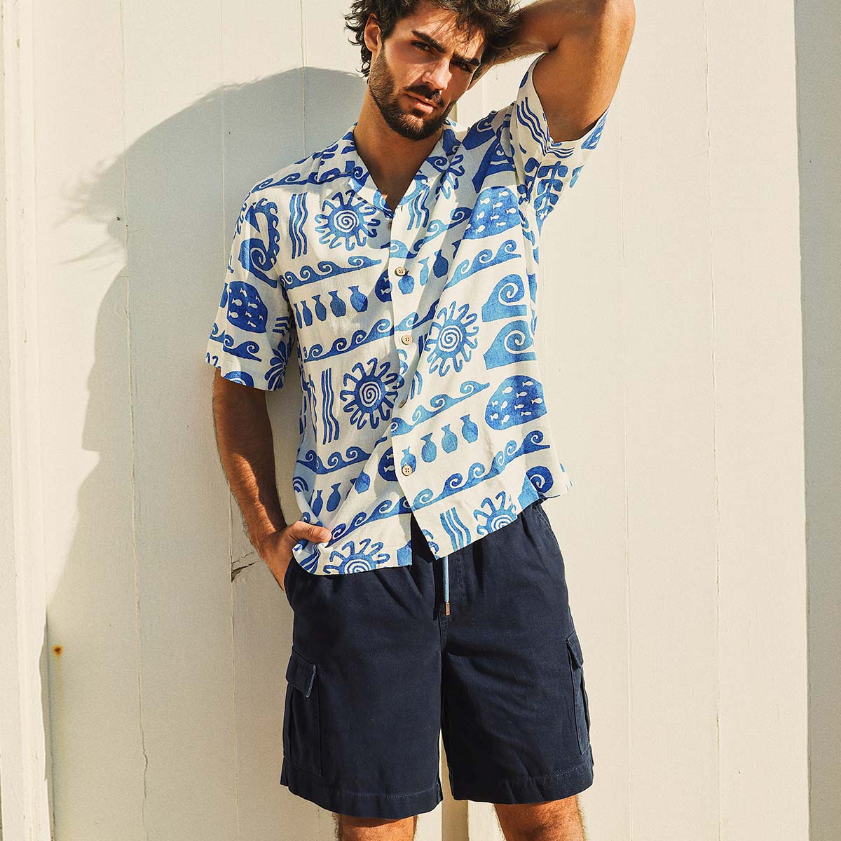 Utility Shorts in Navy