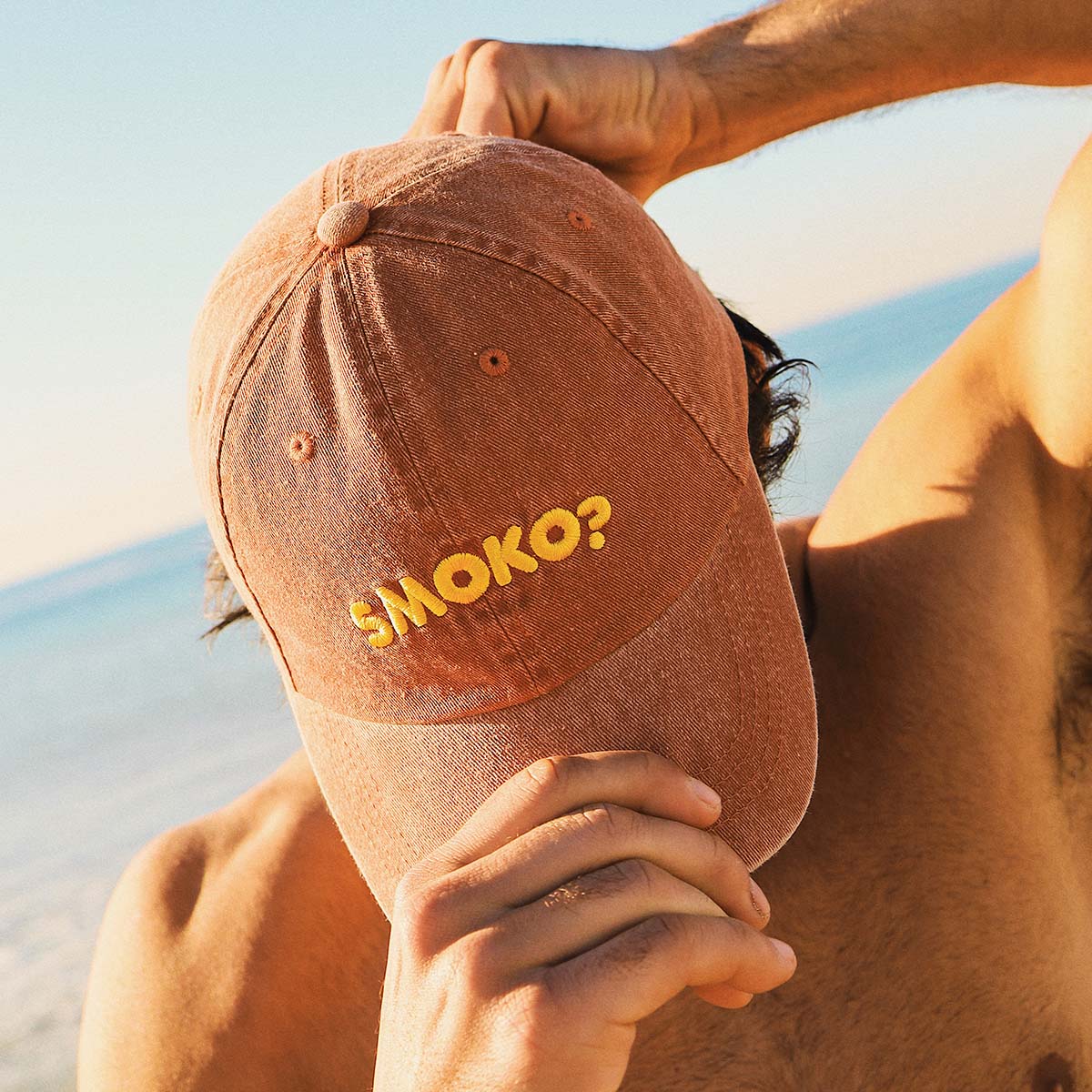 Smoko? Cotton Cap in Tabasco