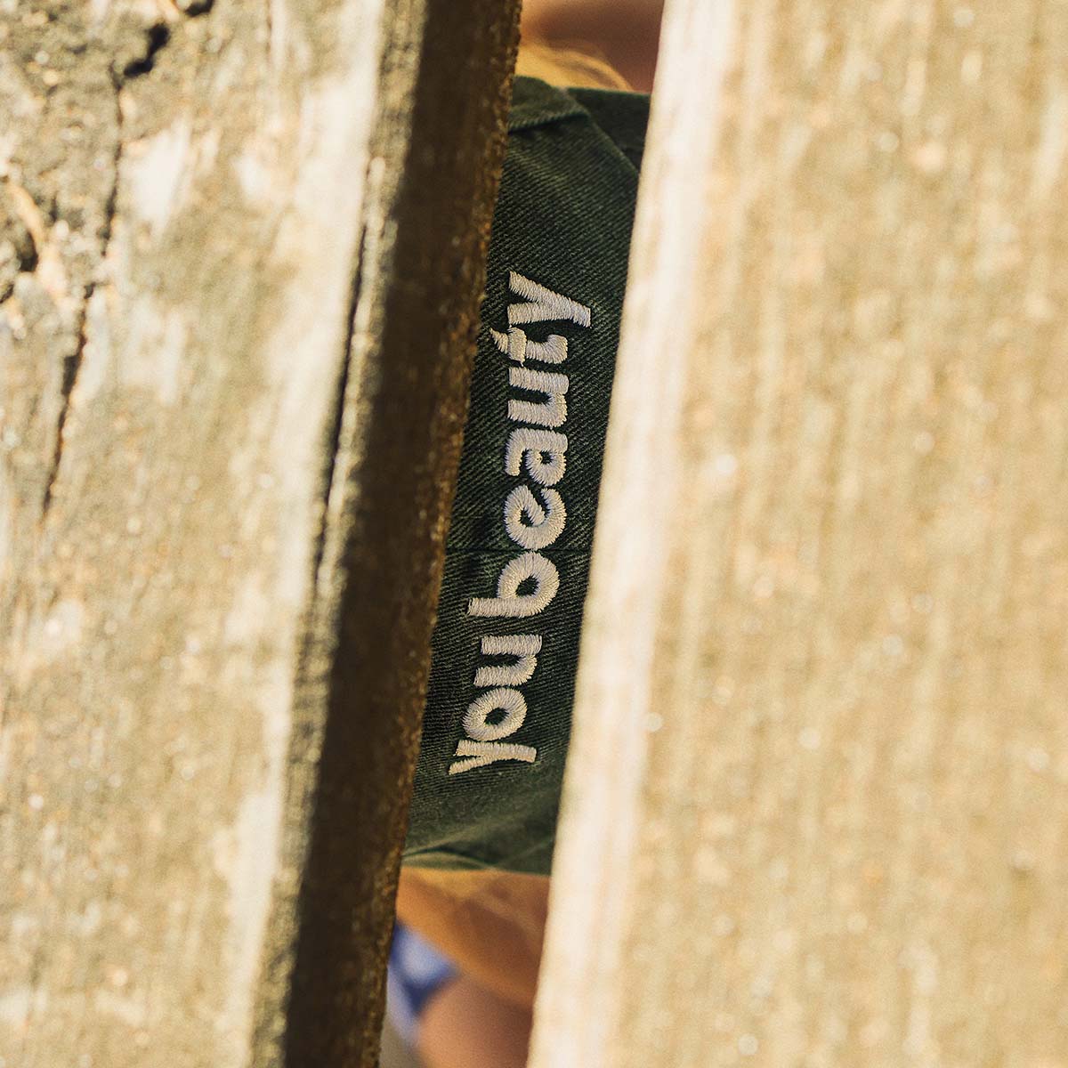 You Beauty Kids Cotton Cap in Green