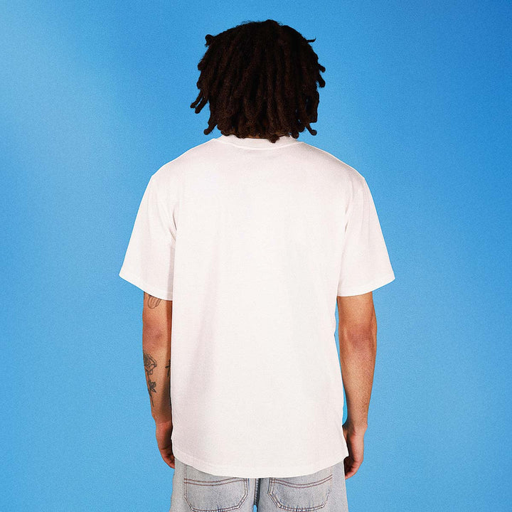 Lucky Duck Slang Tee in White