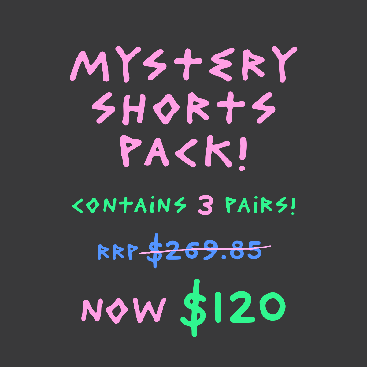 Mystery Shorts Pack!