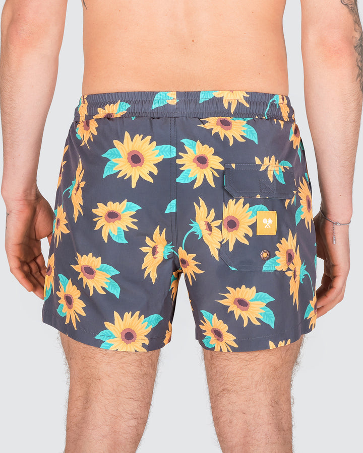 Sunny Boy Mens Swim Shorts in Charcoal
