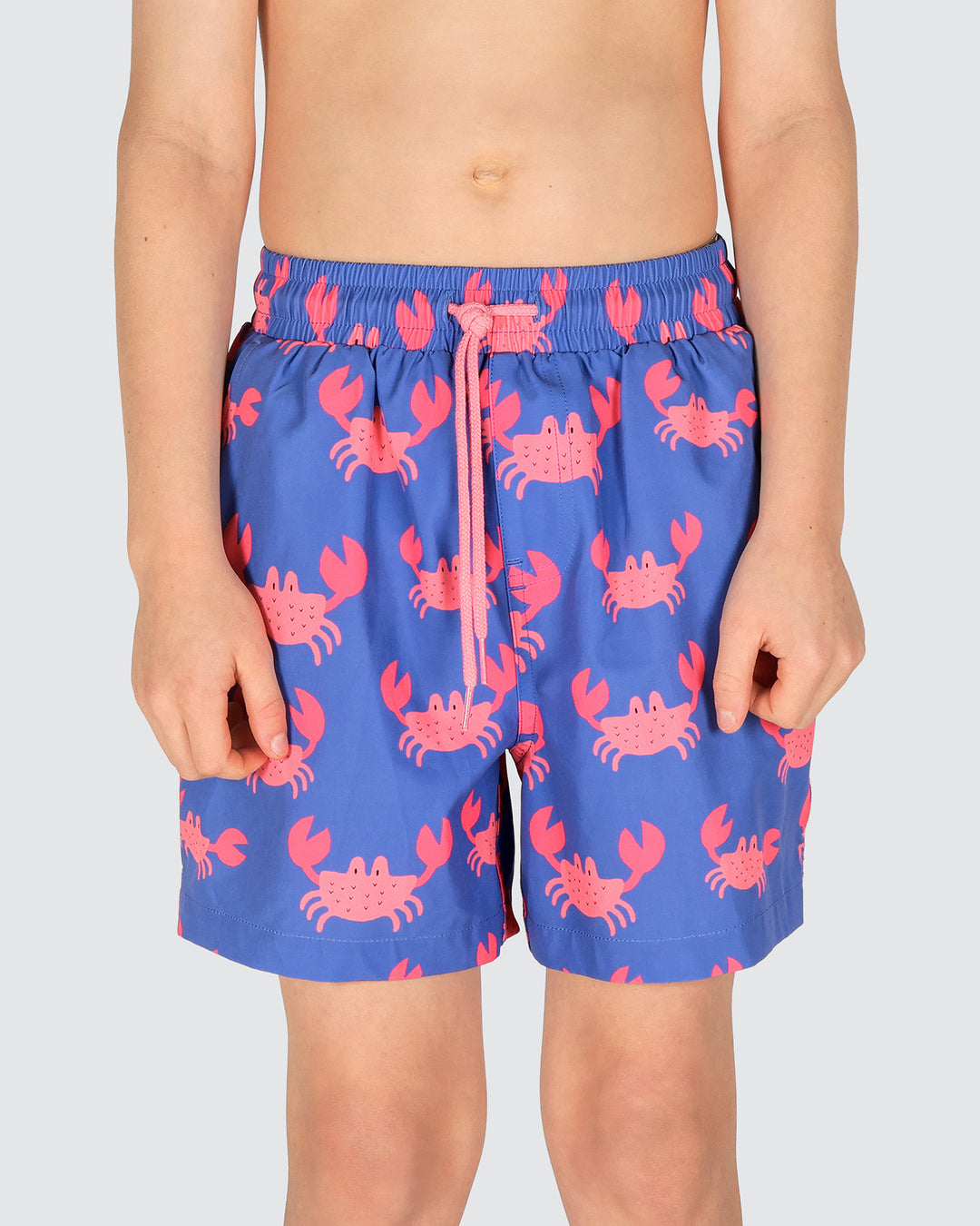 Mr. Pinchy Boys Swim Shorts in Royal Blue