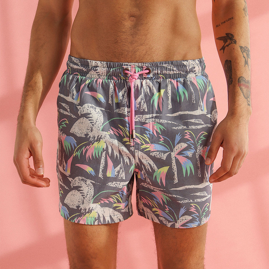 Palm Funday Mens Rad Shorts