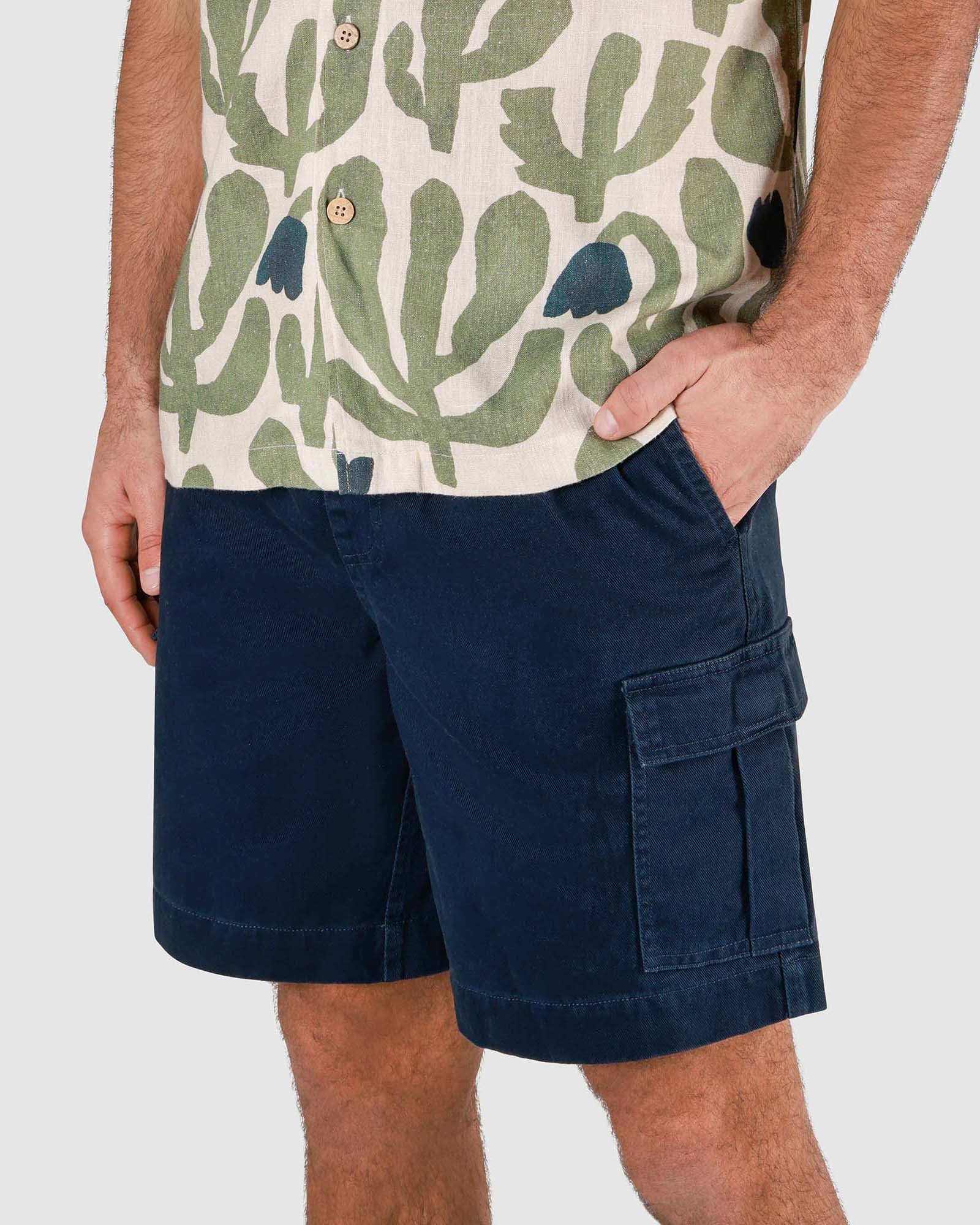 Utility Shorts in Navy