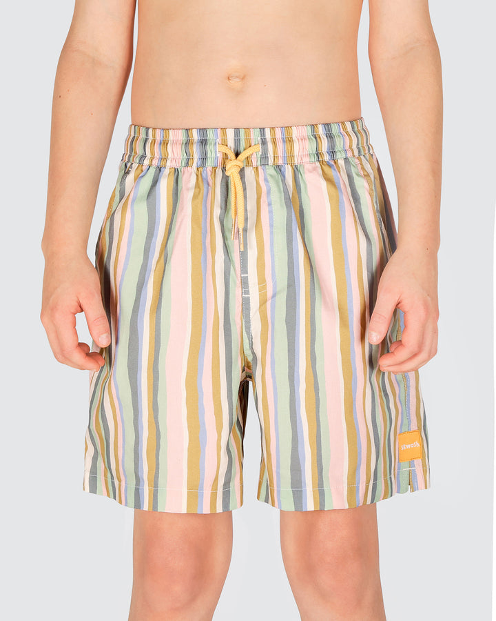Clinkers Boys Everyday Shorts in Multi Stripe