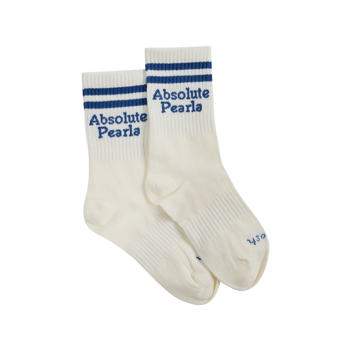 Absolute Perla Kids Socks in Blue Stripe