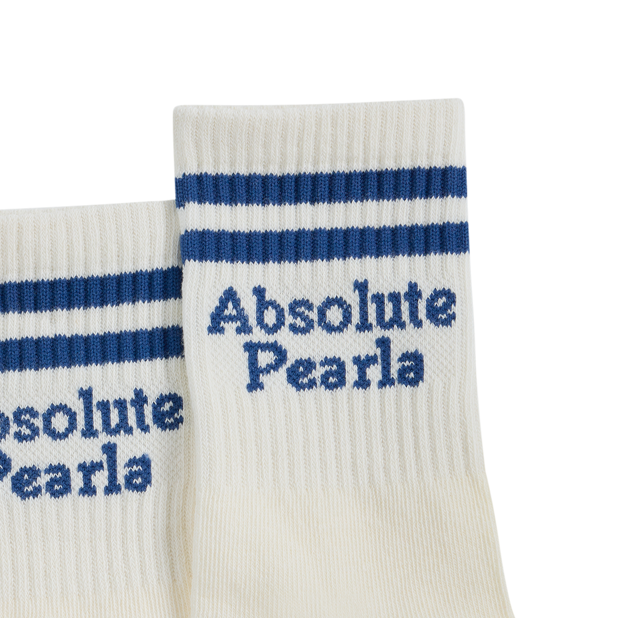 Absolute Perla Kids Socks in Blue Stripe
