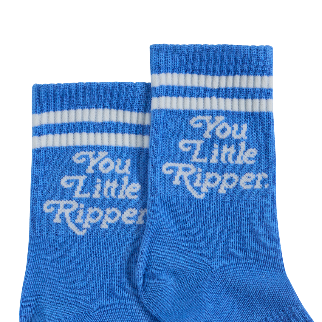 You Little Ripper Kids Socks in Blue