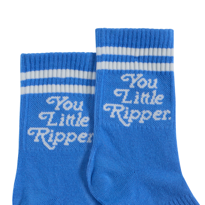 You Little Ripper Kids Socks in Blue