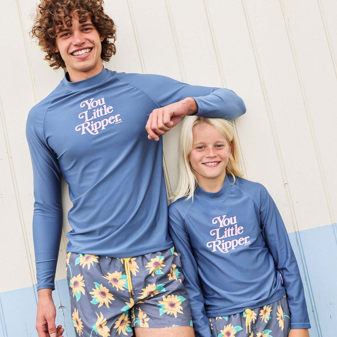 You Little Ripper Rashie in Navy
