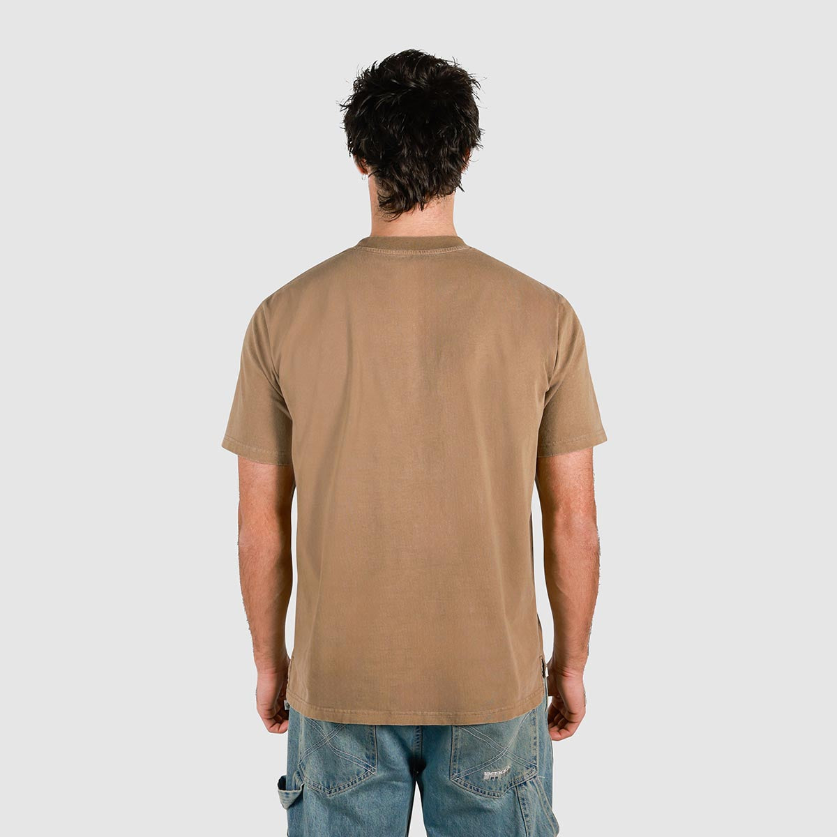 Dog House Slang Tee in Brown