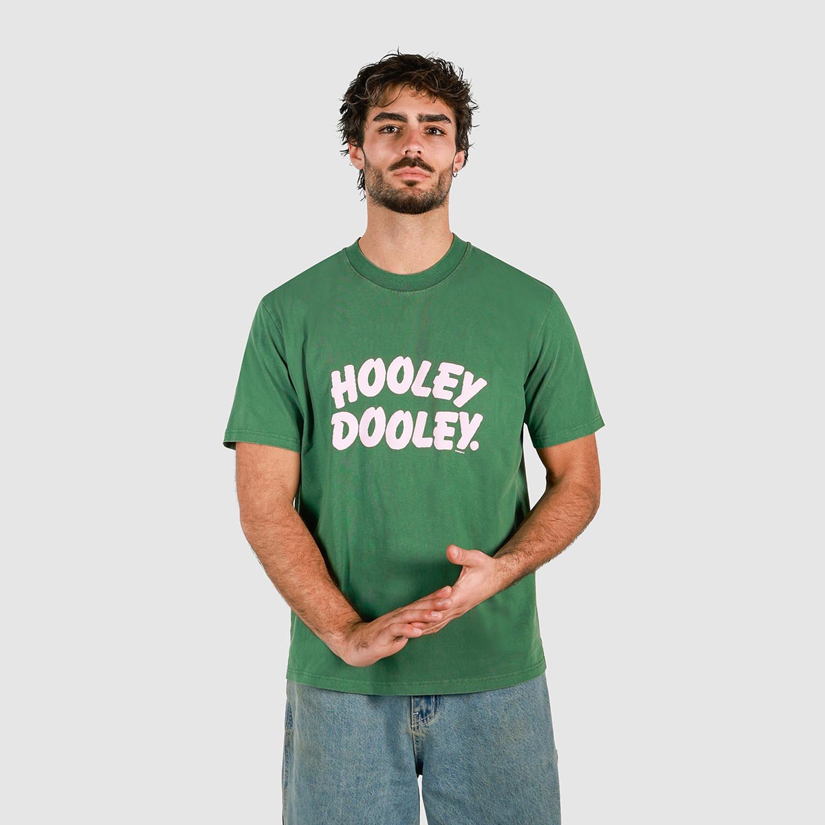 Hooley Dooley Slang Tee in Green