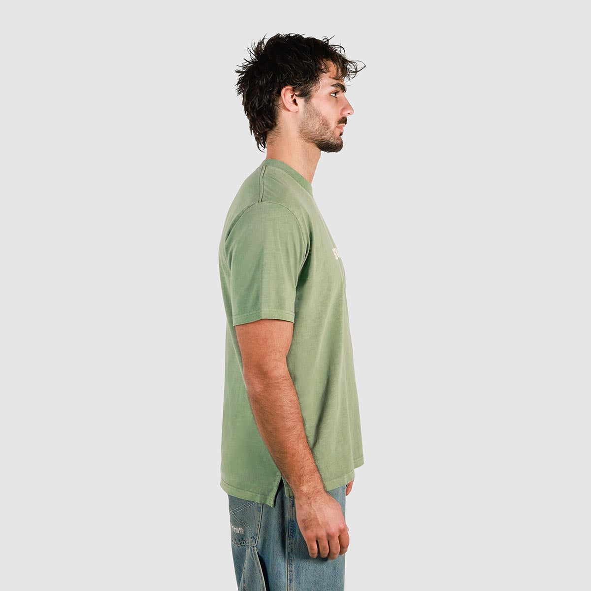 Hooroo Slang Tee in Khaki