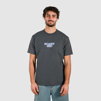 Scarn On? Slang Tee in Black