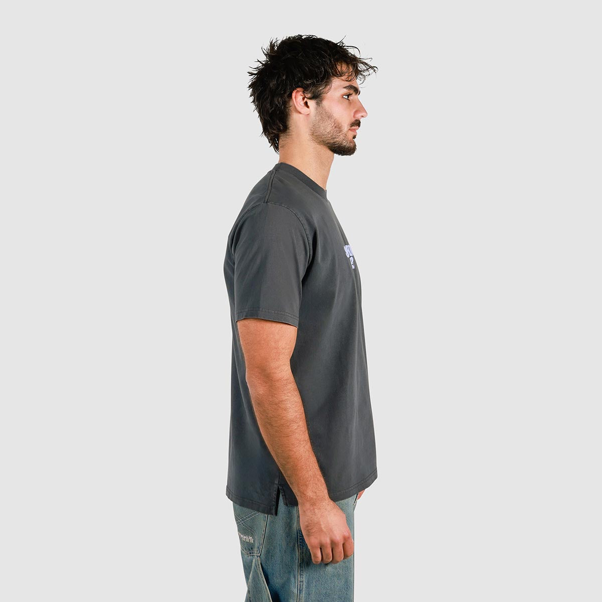 Scarn On? Slang Tee in Black