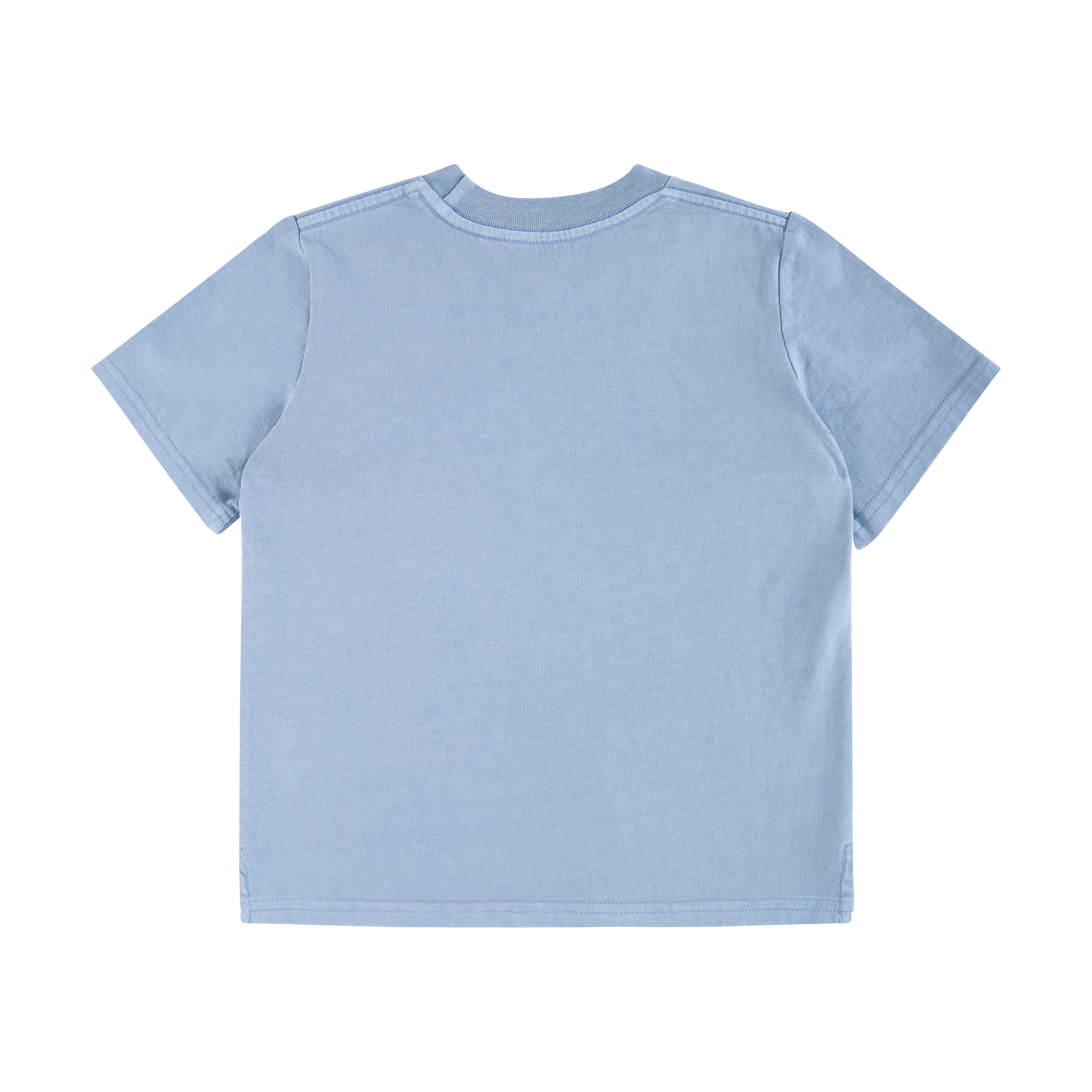 Chicken Dinner Kids Slang Tee in Light Blue