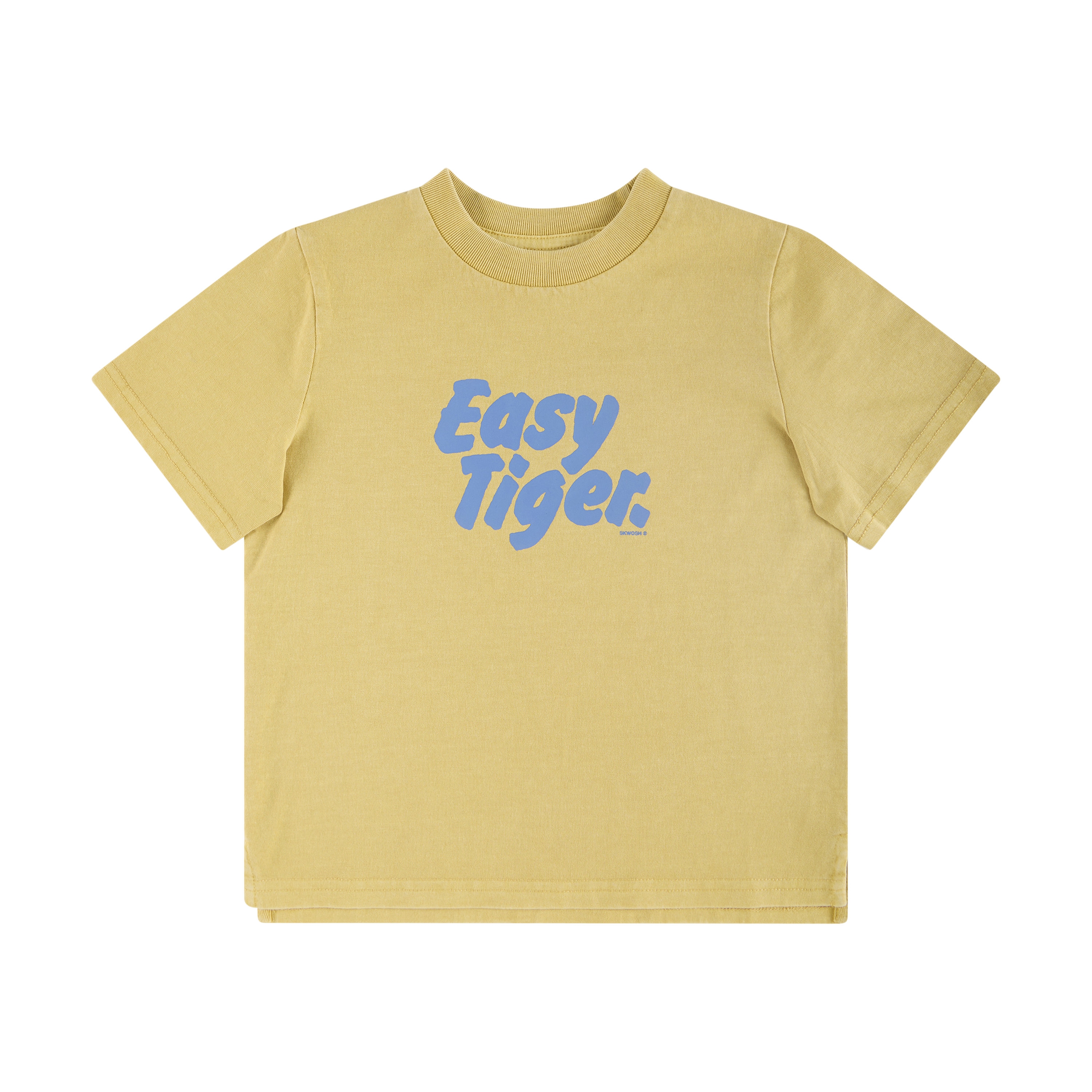 Easy Tiger Kids Slang Tee in Mustard