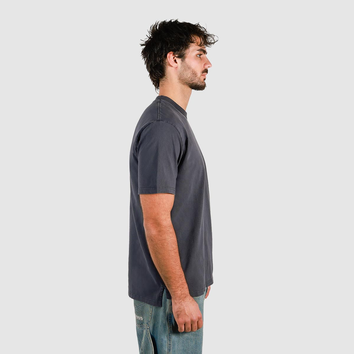 You Little Ripper Slang Tee in Charcoal