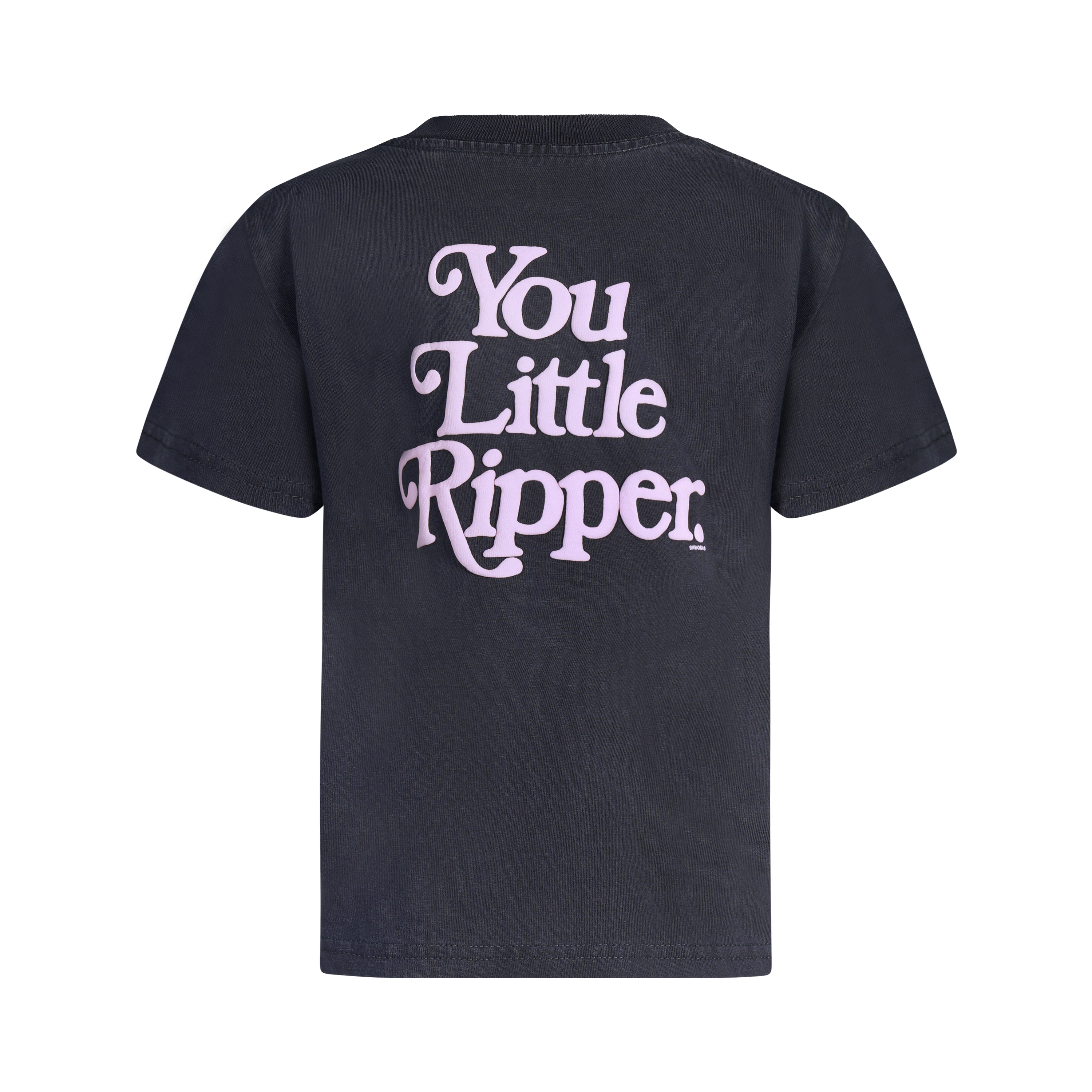 You Little Ripper Kids Slang Tee in Charcoal