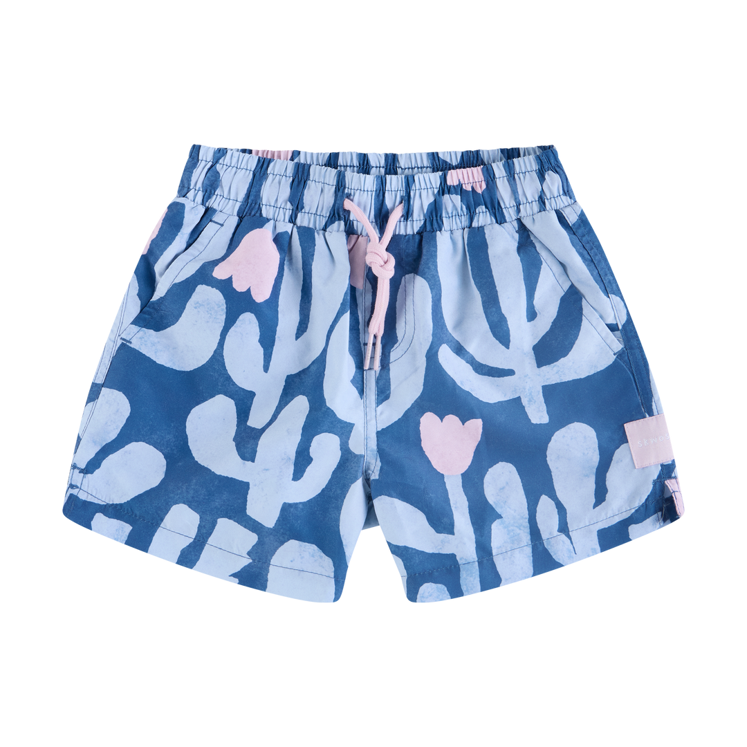 Prickly Business Boys Swim Shorts in Navy