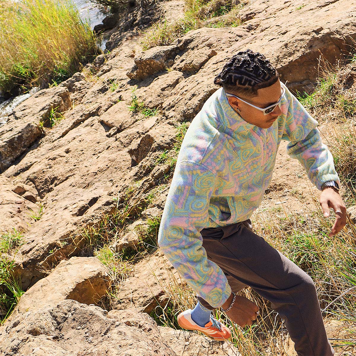 Swellifornia Polar Fleece Half Zip