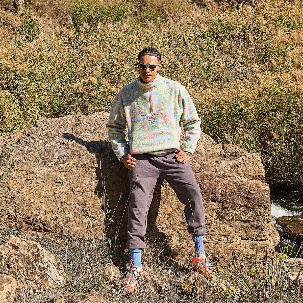 Swellifornia Polar Fleece Half Zip