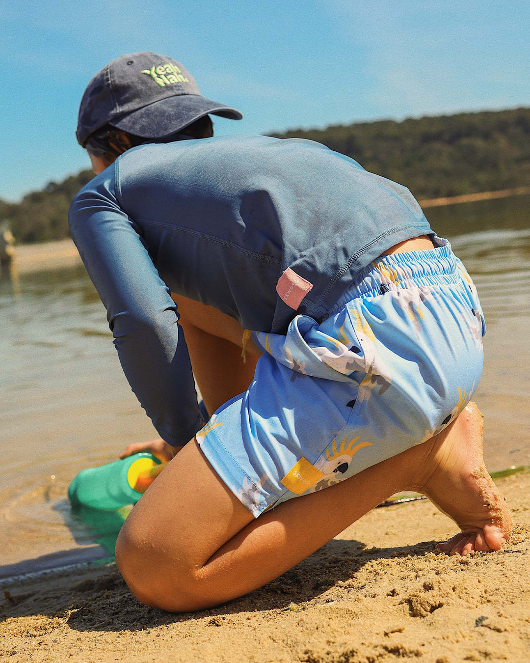 You Little Ripper Kids Rashie in Navy